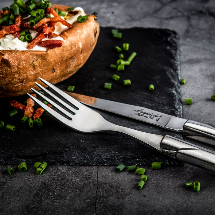 Laguiole Style de Vie Luxury Line Steakmessenset 6 st.