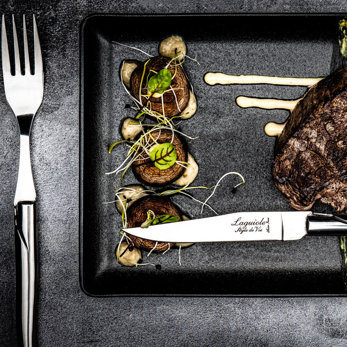 Laguiole Style de Vie Luxury Line Steakmessenset 6 st.