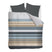 Beddinghouse Travis Dekbedovertrek 200 x 200/220 cm - Blauw/Grijs