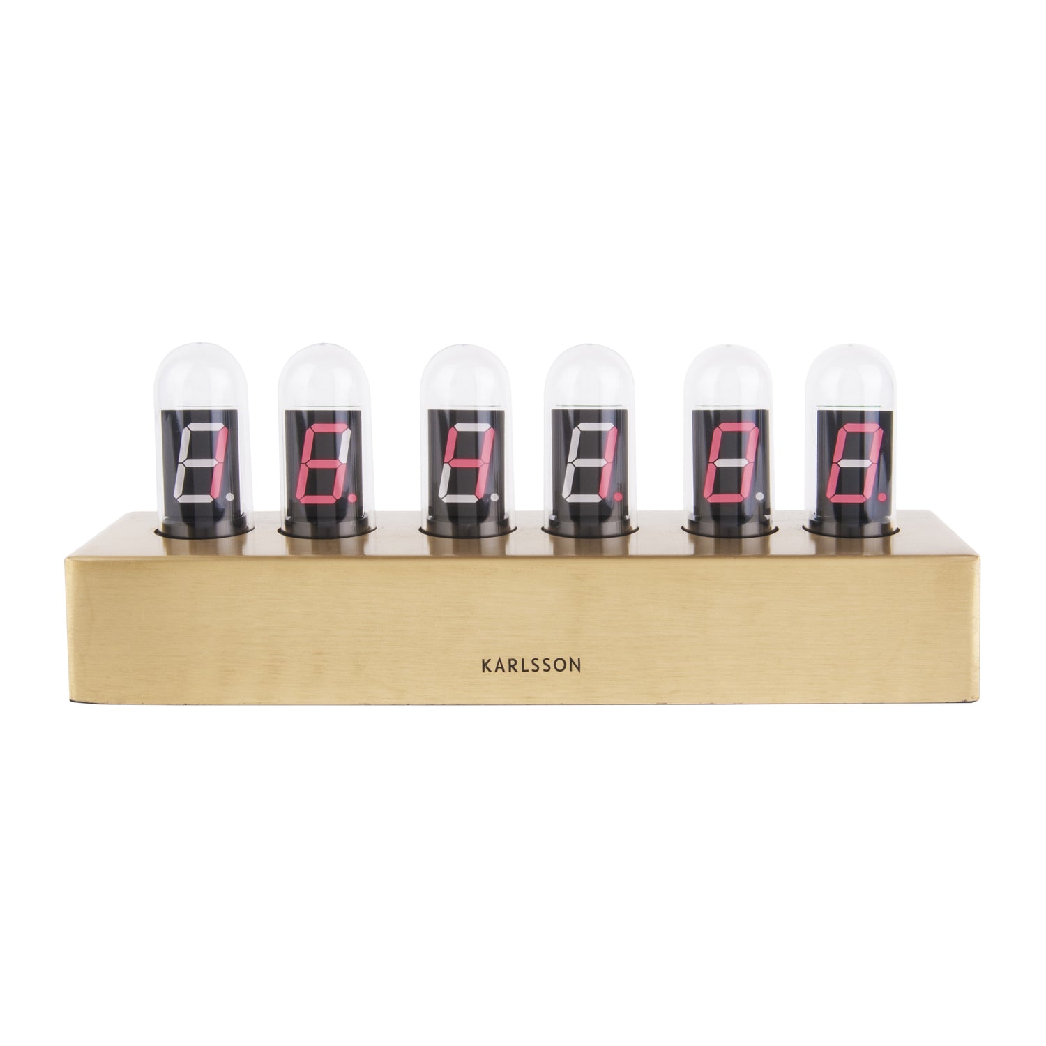 Karlsson Cathode Tafelklok - Goud