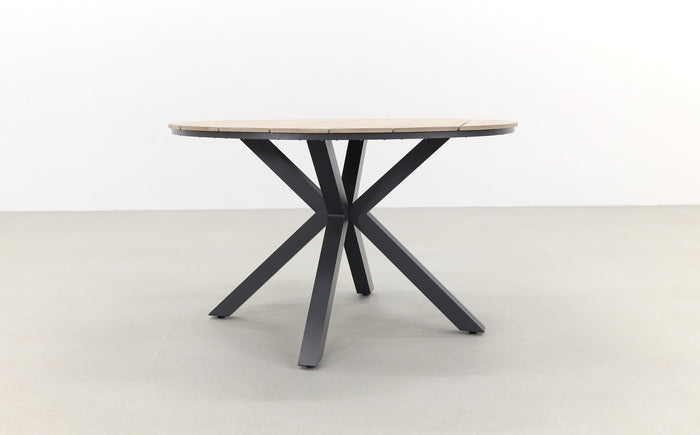 Jasmine natural | GI Edison 122 cm. - ronde tuinset