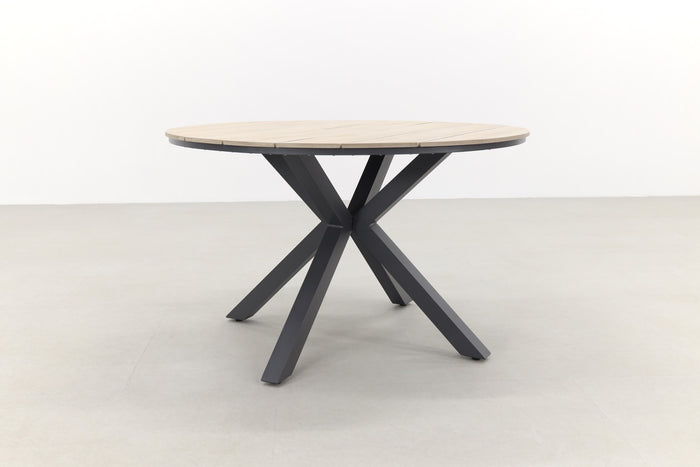 Jasmine natural | GI Edison 122 cm. - ronde tuinset