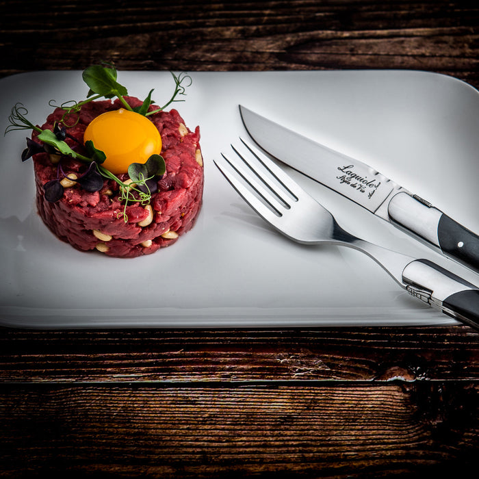 Laguiole Style de Vie Luxury Line Vorken Zwart Ebbenhout