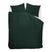 Beddinghouse Organic Basic Dekbedovertrek 200 x 200/220 cm - Donkergroen
