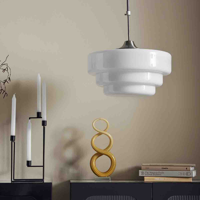 Kandelaar Nordic Metaal - 4 kaarsen - Zwart - H22 cm