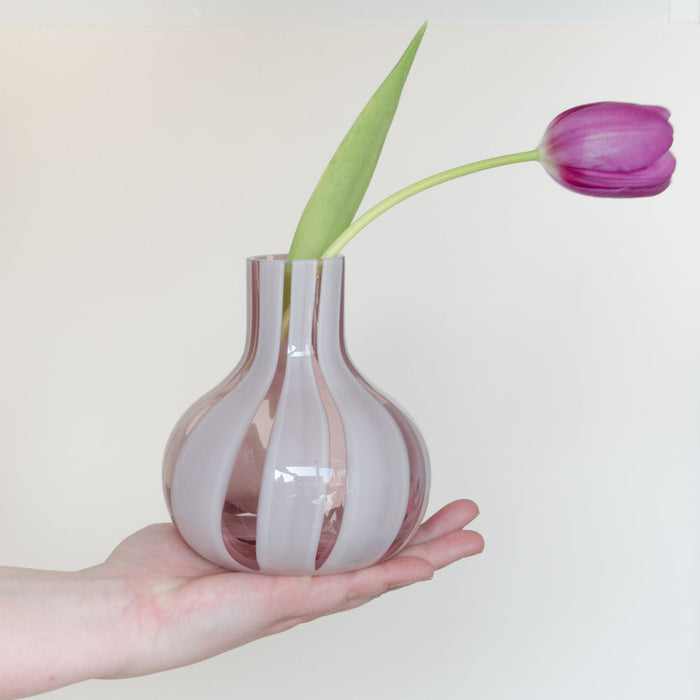 Home Delight - Vaas Senna roze 13,5cm