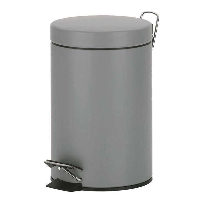 Kela Monaco Pedaalemmer 3 liter - Licht Grijs