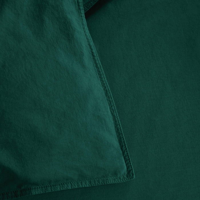 Beddinghouse Organic Basic Dekbedovertrek 240 x 200/220 cm - Donkergroen