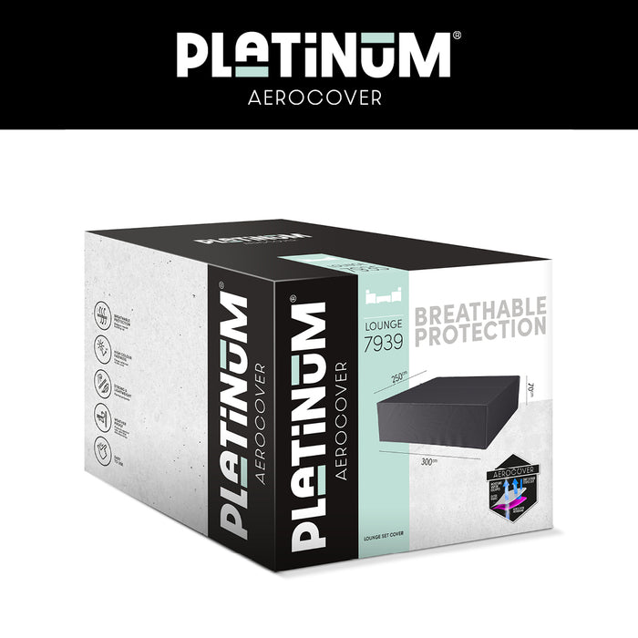 Platinum Aerocover loungesethoes 300x250x70 cm.