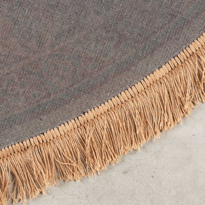 by fonQ  Ezra Vloerkleed Ø 160 cm - Groen