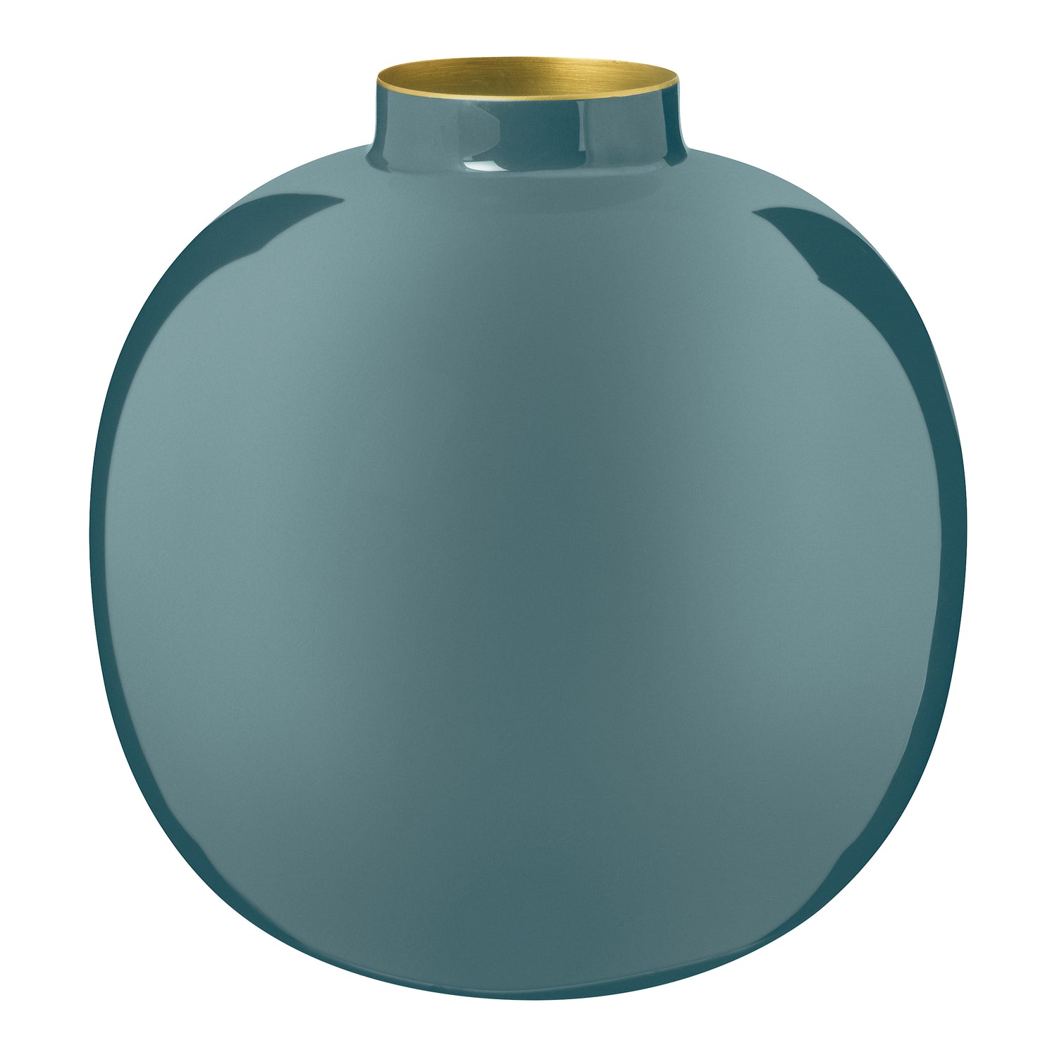 Pip Studio Metalen Vaas H 23 cm - Lichtblauw