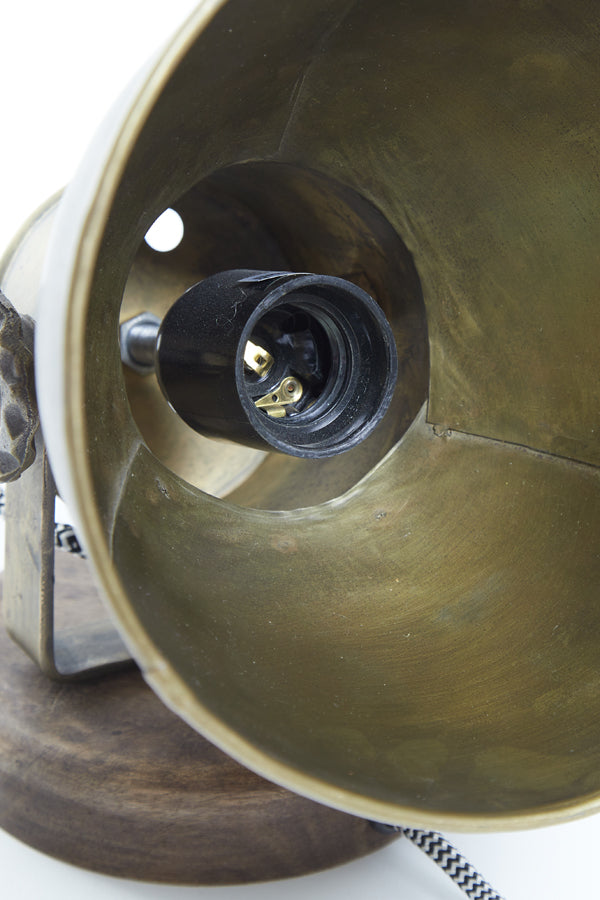 Light & Living Wandlamp Elay - Antiek Brons - 20x18x19cm