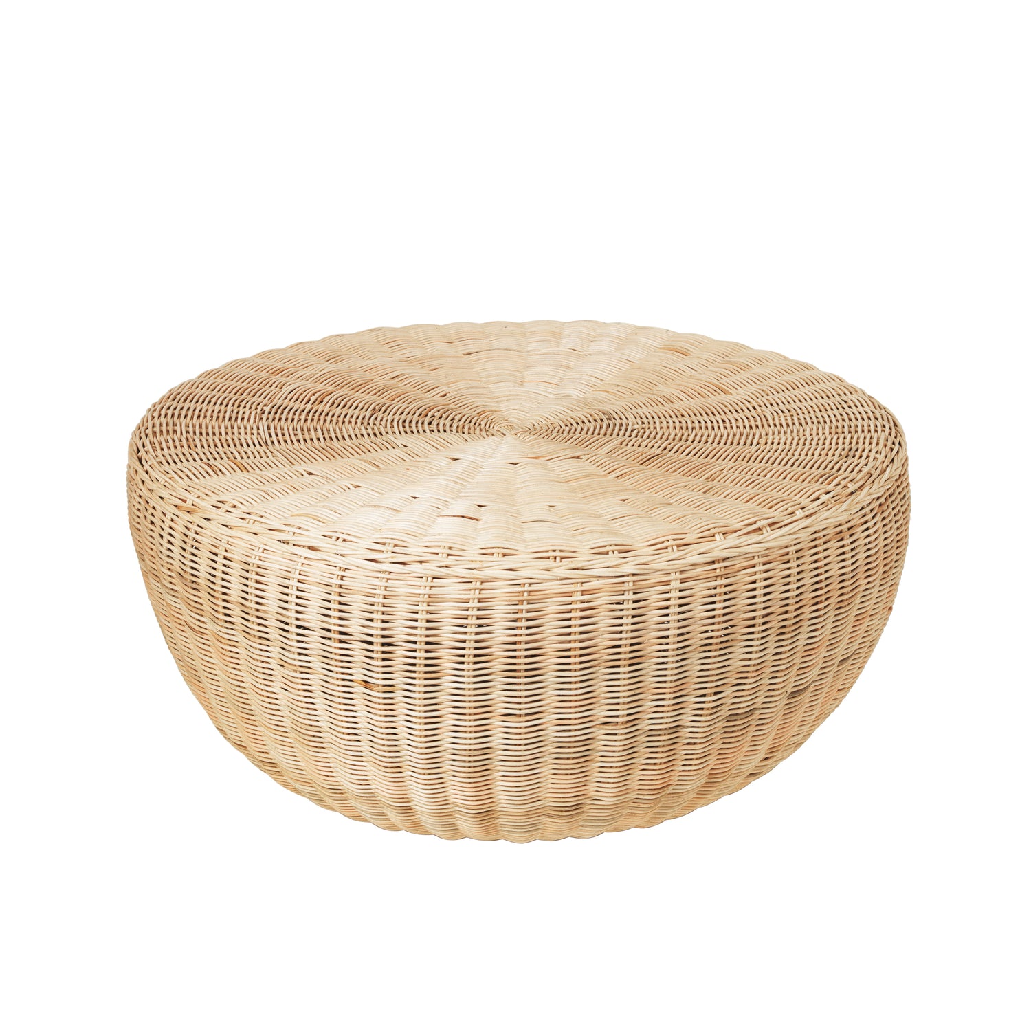 Broste Copenhagen Wicky Rattan Salontafel - Naturel