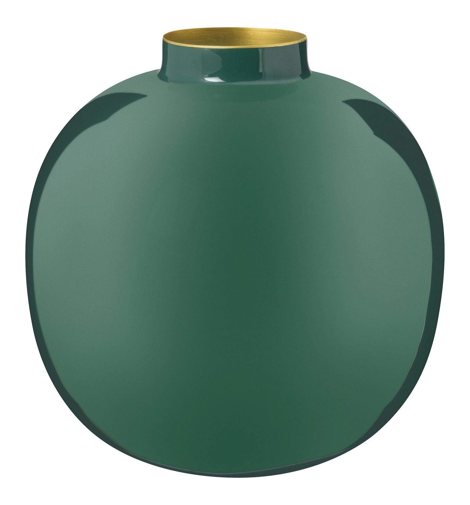 Pip Studio Metalen Vaas H 32 cm - Donkergroen