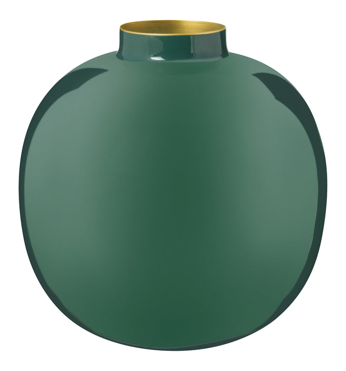 Pip Studio Metalen Vaas H 32 cm - Donkergroen