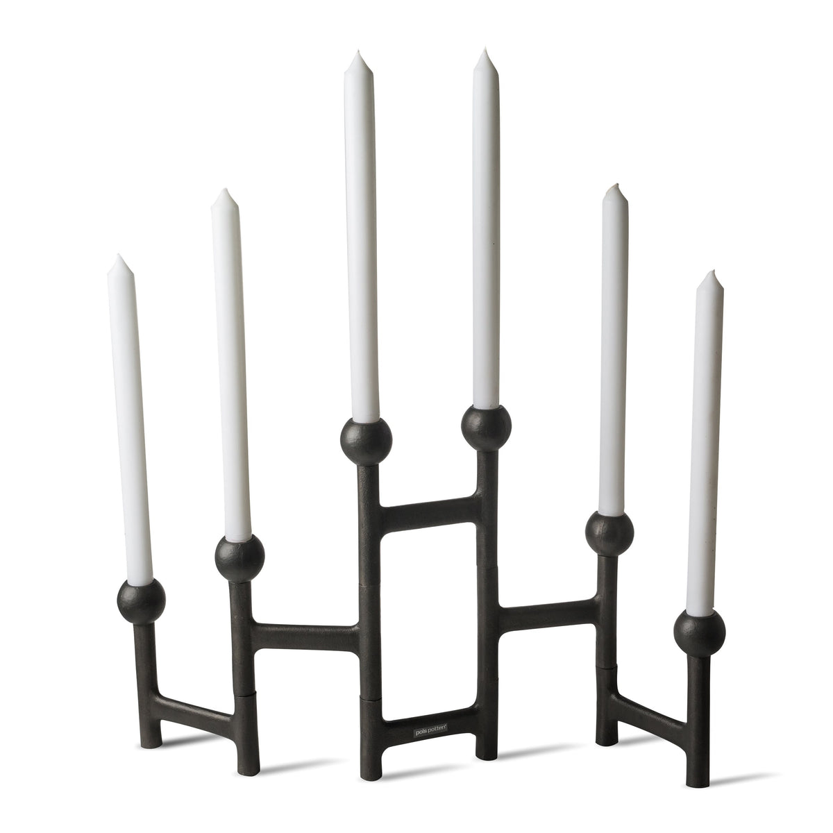 POLSPOTTEN Folding Kandelaar Graphite