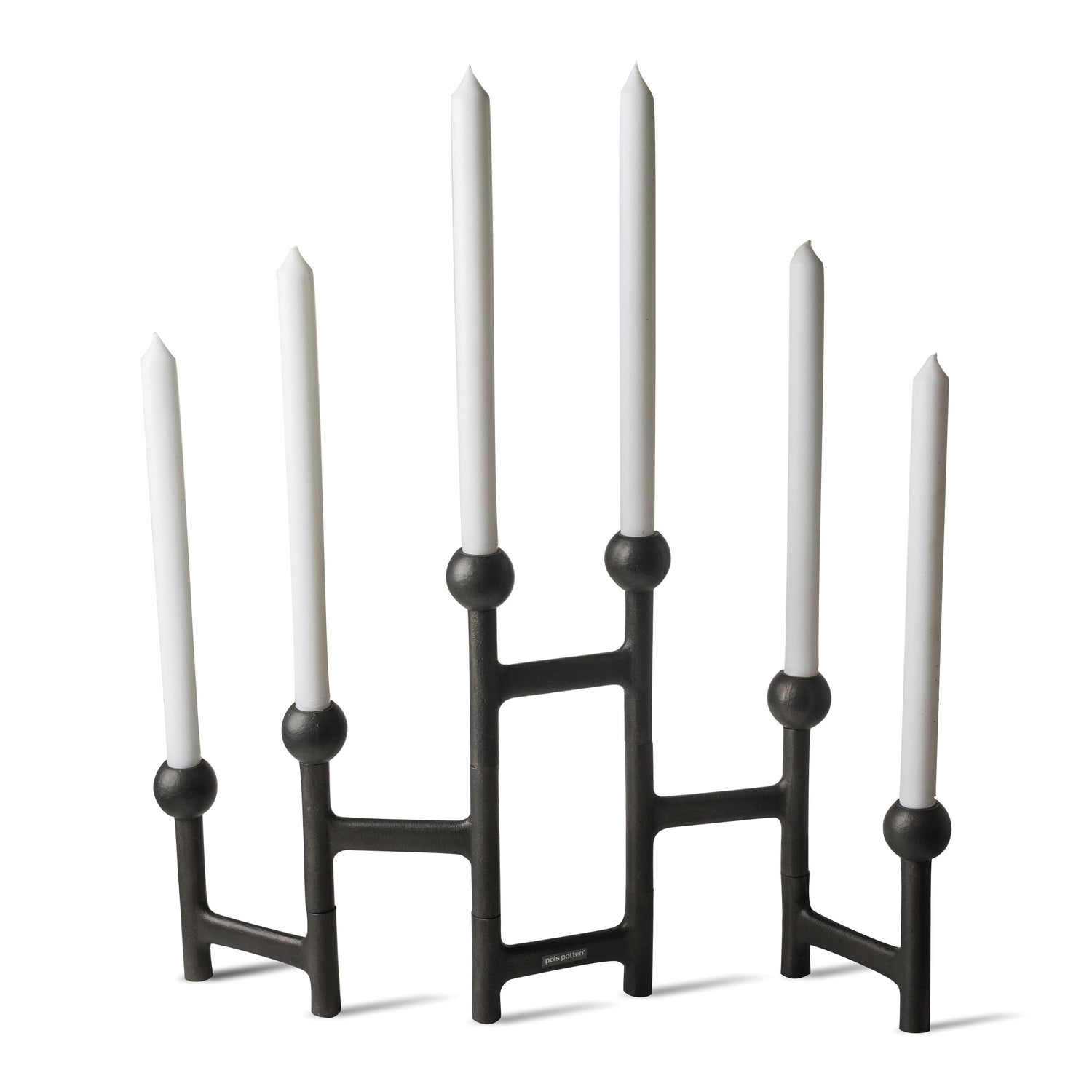 POLSPOTTEN Folding Kandelaar Graphite