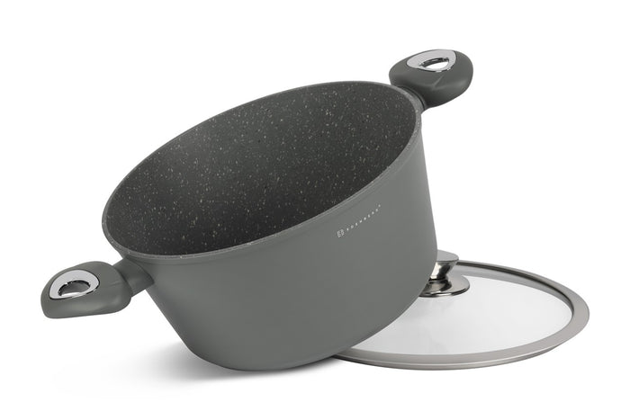 Edenberg Stonetec Line - 15-delige Luxe Pannenset van Gesmeed