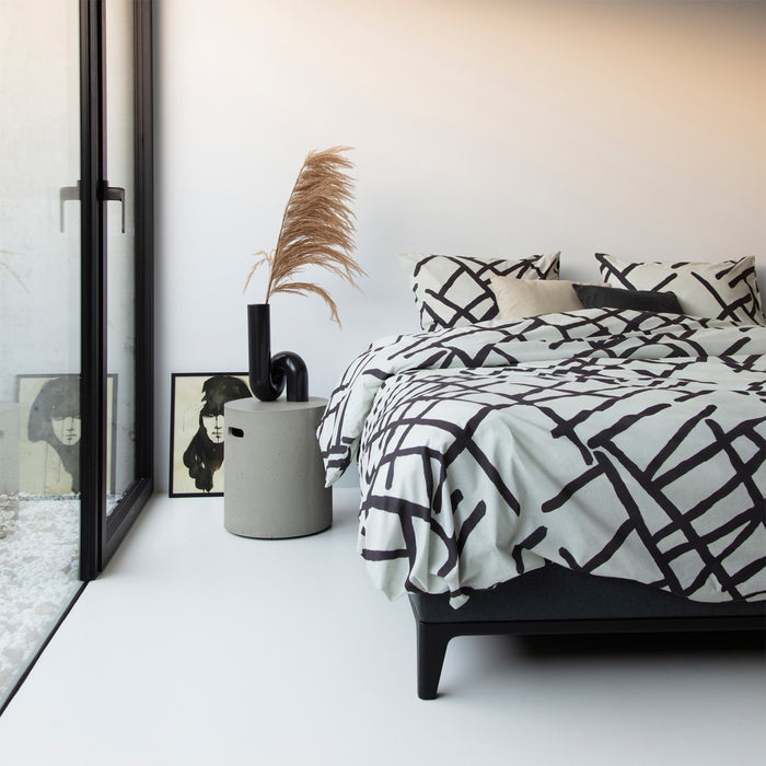 Damai dekbedovertrek Kline - Katoen - 260x200|220 cm - Linen