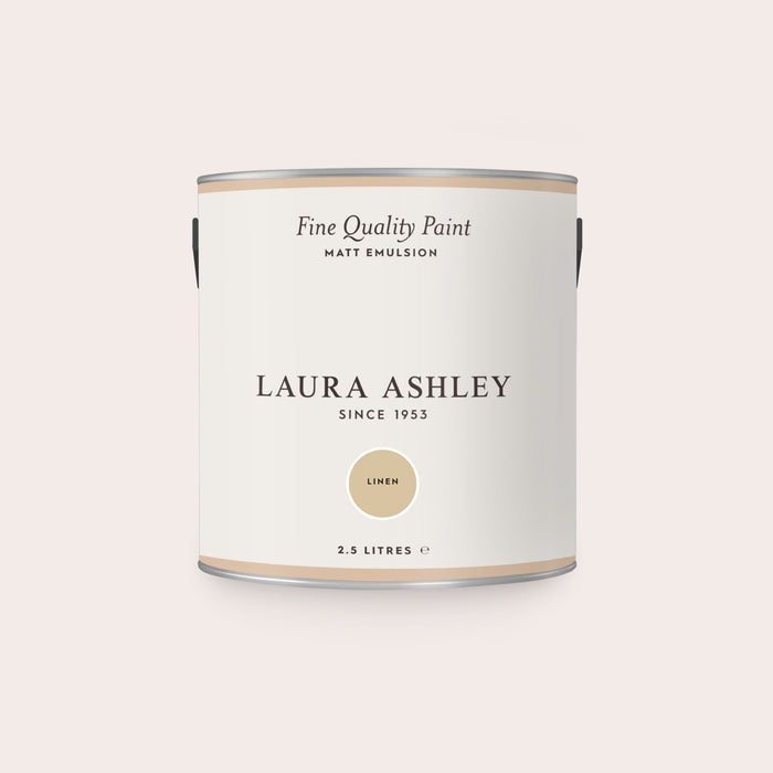 Laura Ashley Linen Muurverf - 2,5 Liter - Beige - Mat