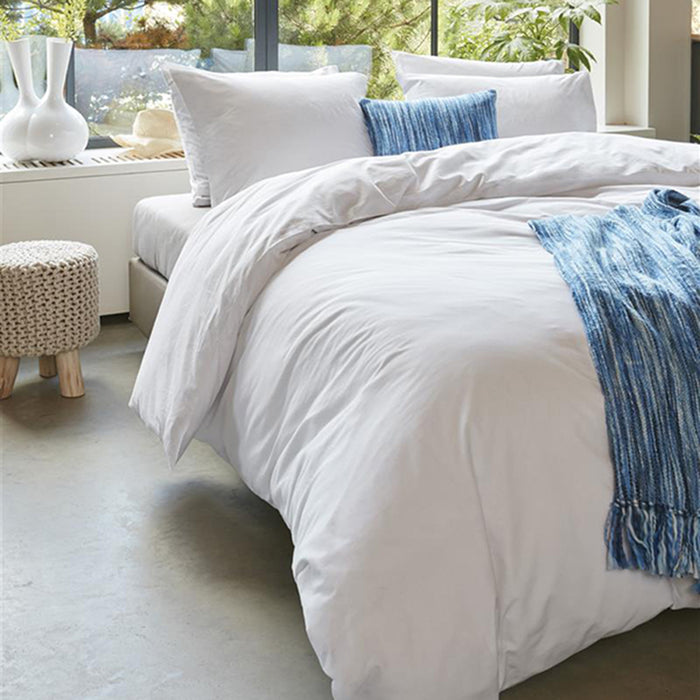 Beddinghouse Organic Basic Dekbedovertrek 240 x 200/220 cm - Wit