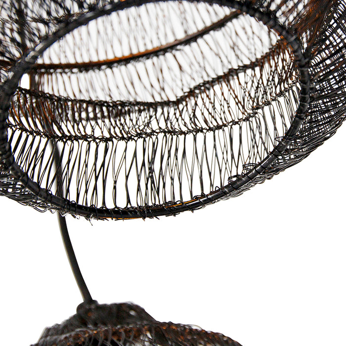 QAZQA Hanglamp vadi - Zwart - Oosters - D 400mm