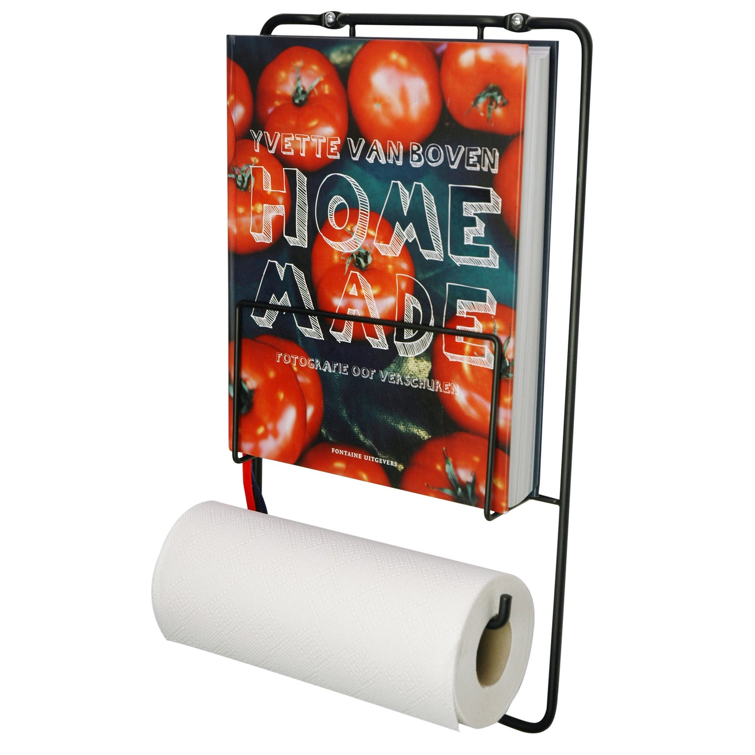 Puhlmann Kookboekrek en Keukenrolhouder