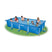 Intex RectangularFrame Zwembad 450x220 cm