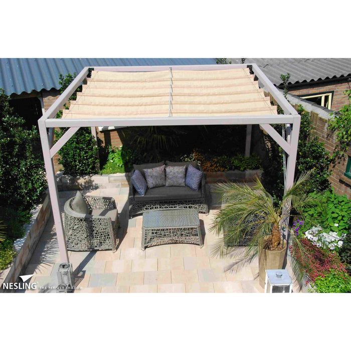 Nesling Harmonica Schaduwdoek Zand 290 x 300 cm