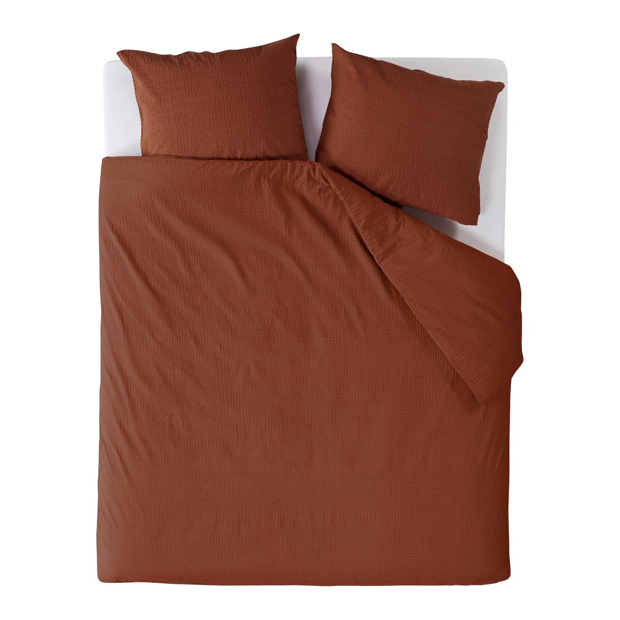 Beddinghouse Wave Dekbedovertrek 200 x 200/220 cm - Terra