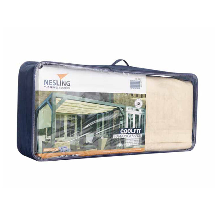 Nesling Coolfit Harmonicadoek 300 x 290 cm - Gebroken wit