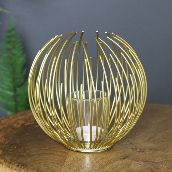 Wire Partylight Goud – Ø 17.5 cm