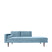 Broste Copenhagen Wind Daybed - Pastel Blue