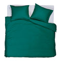 Beddinghouse Reuse Dekbedovertrek 200 x 200/220 cm - Donkergroen