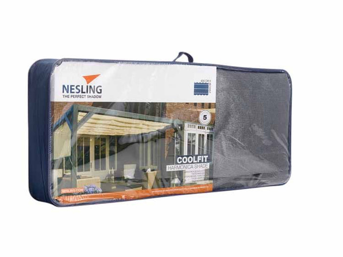 Nesling Harmonica Schaduwdoek Antraciet 290 x 400 cm