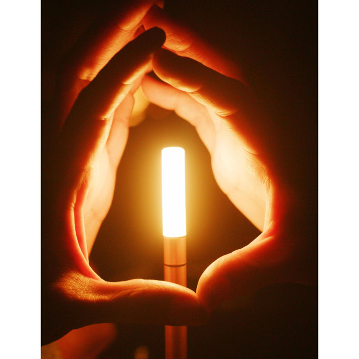 Graypants Wick tafellamp LED oplaadbaar zwart