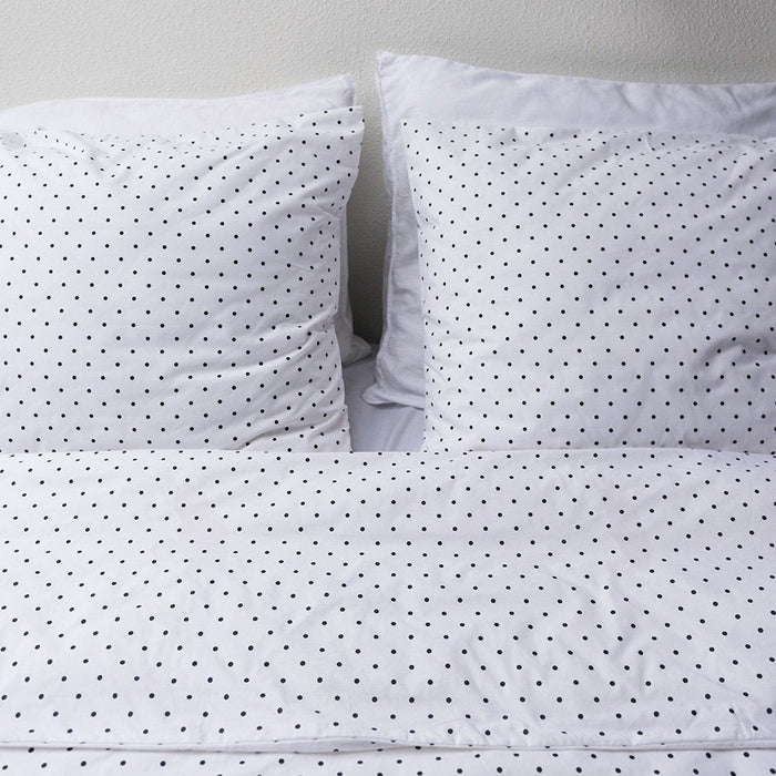 Van Morgen Dotted Charm | Kussensloop | 60x70cm | Wit | Van Morgen