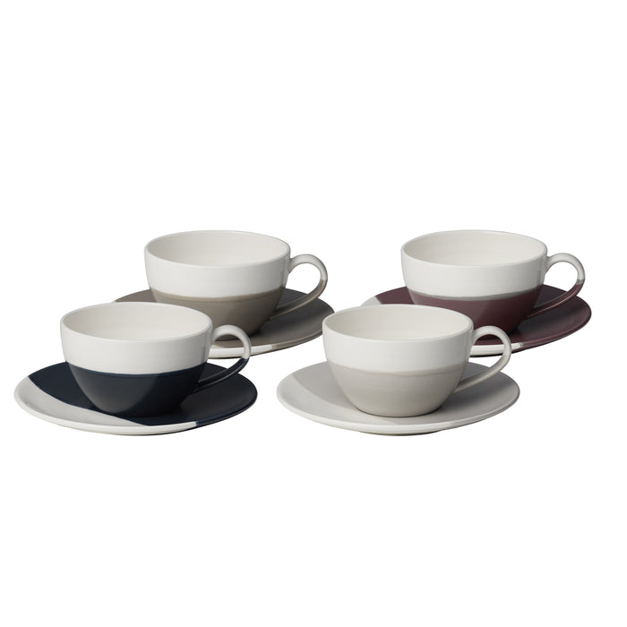 Royal Doulton Coffee Studio Cappuccino Kop & Schotel 0,26 L - 4 st.