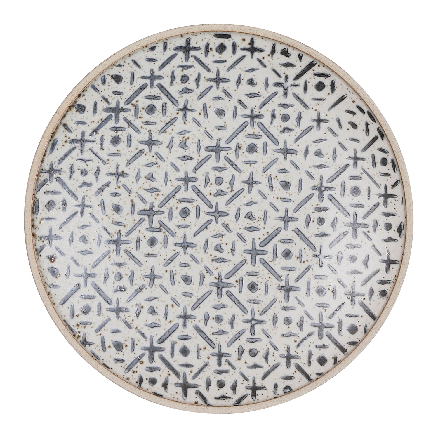 Mica Decorations Oman Bord Ø 20,5 cm - Blauw