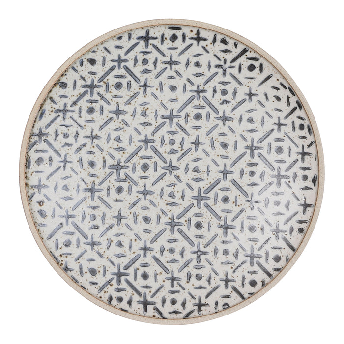 Mica Decorations Oman Bord Ø 20,5 cm - Blauw