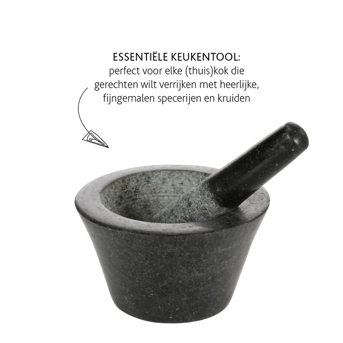 Boska Vijzel Herbs Zwart