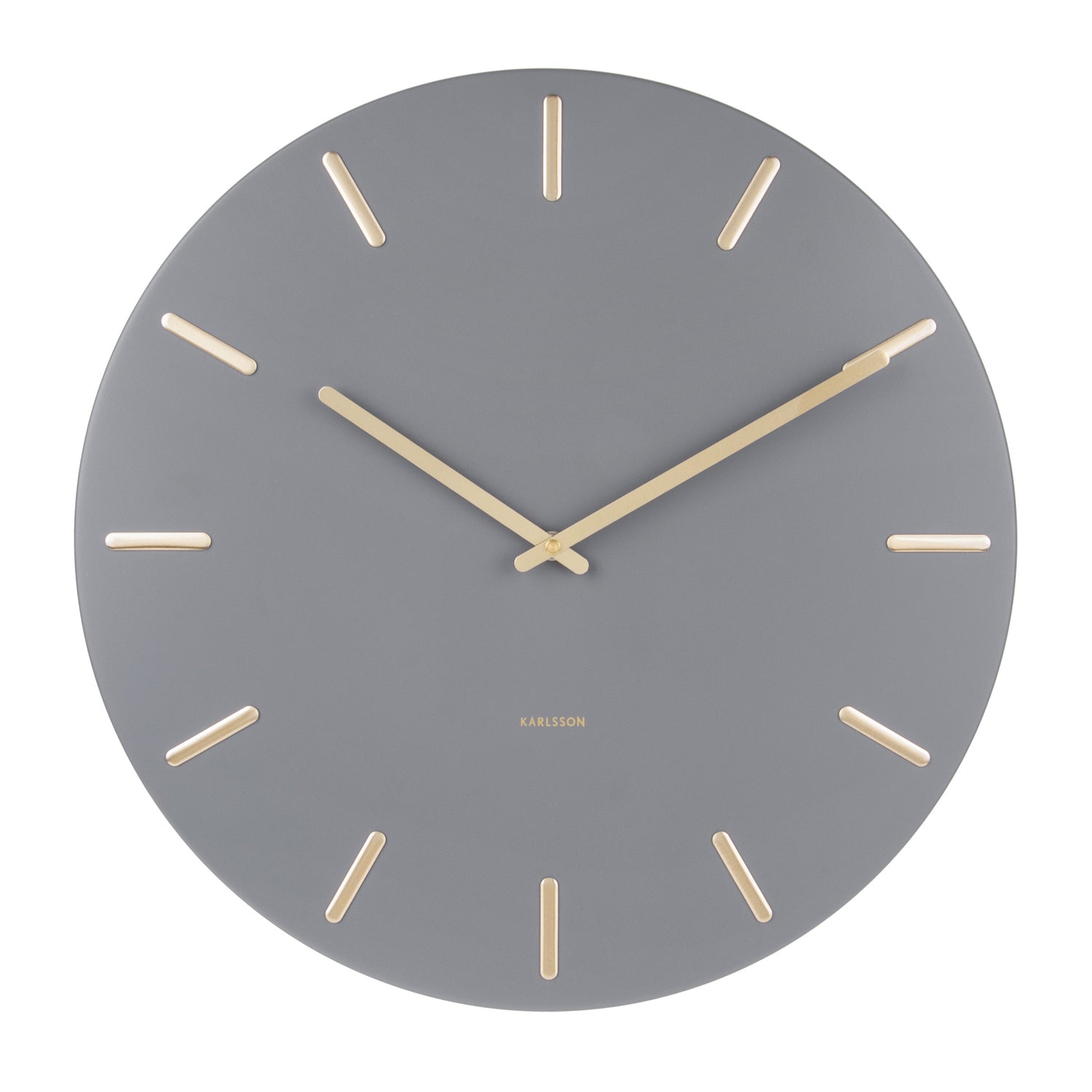 Karlsson Charm Wandklok Ø 45 cm - Grijs