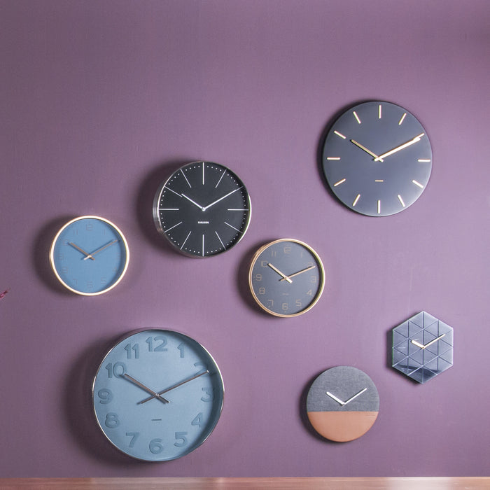 Karlsson Charm Wandklok Ø 45 cm - Grijs