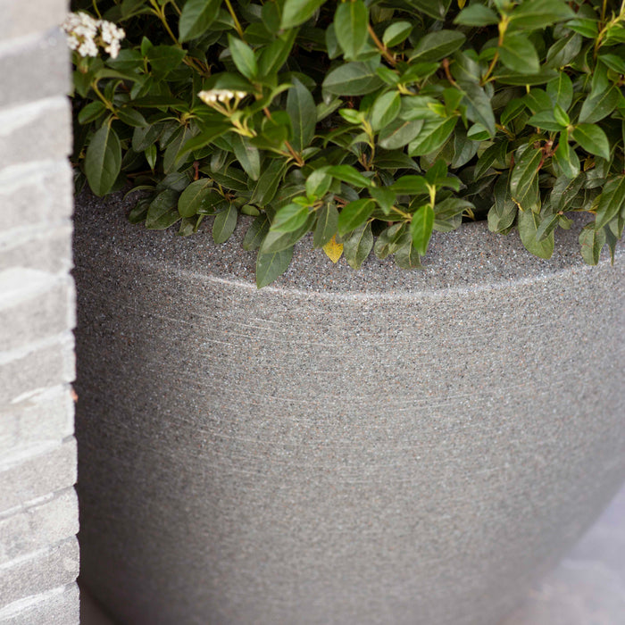 Capi Europe Arc Granite Bloempot Ø 75 cm - Antraciet