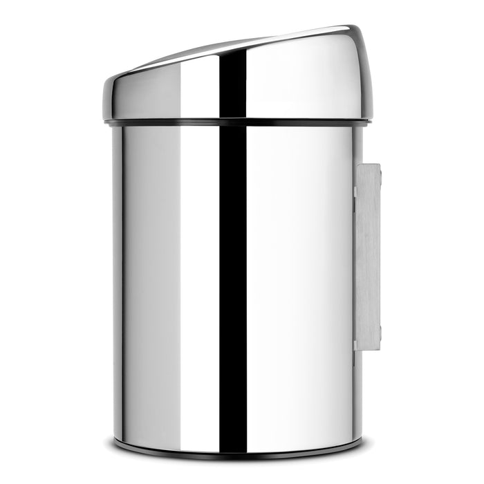 Brabantia Touch Bin Wandafvalemmer 3 Liter Glans