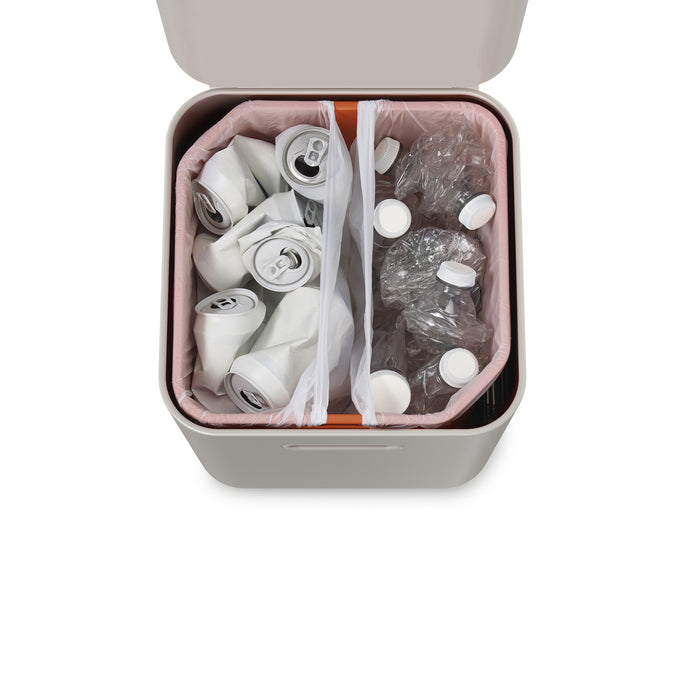 Joseph Joseph Intelligent Waste Afvalemmer Totem Compact 40 Liter (2x20 Liter)