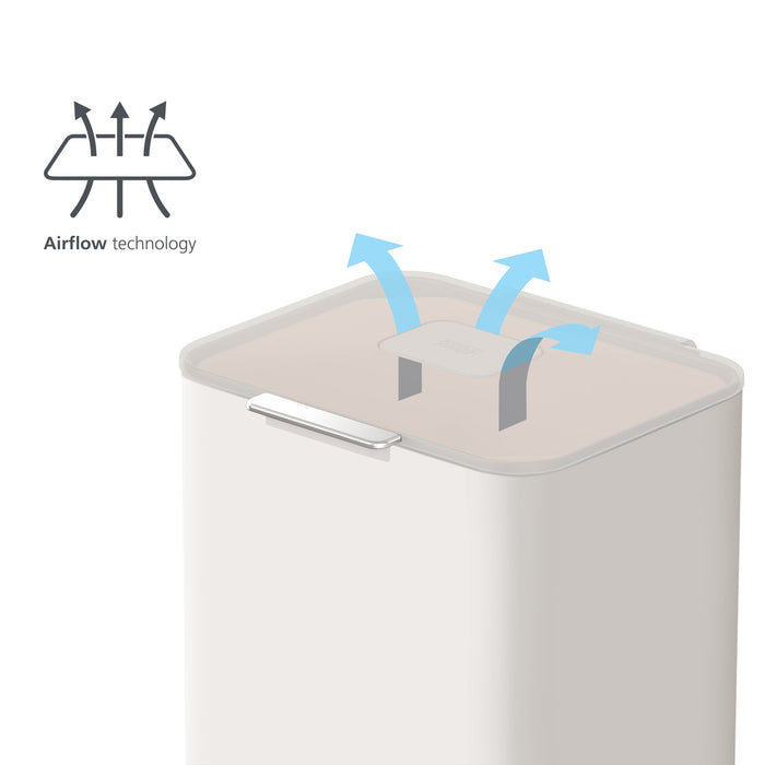 Joseph Joseph Intelligent Waste Afvalemmer Totem Compact 40 Liter (2x20 Liter)