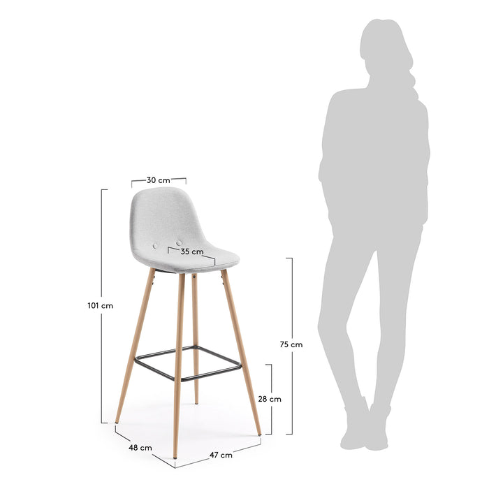 Kave Home Nilson Barkruk