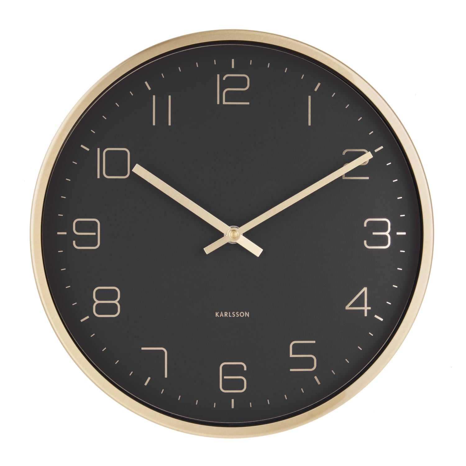 Karlsson Gold Elegance Wandklok Ø 30 cm