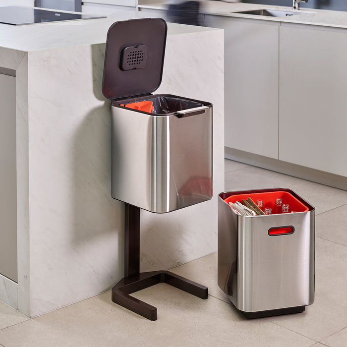 Joseph Joseph Intelligent Waste Afvalemmer Totem Compact 40 Liter (2x20 Liter)